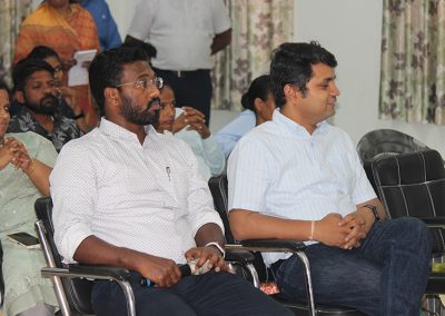 Dr. Raghav Shah, a psychiatrist and deaddiction specialist and Rev. Fr. Georgish Britto, Director of Nav Jeevan Kendra.