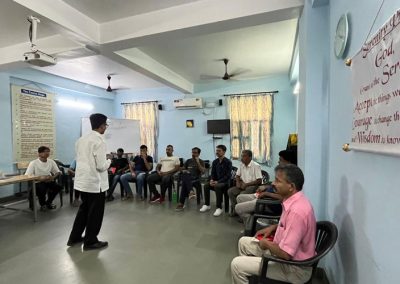 Session on “ health and habits “ given Dr. Bhavani Singh