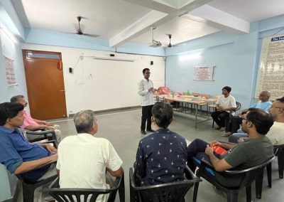 Session on “ health and habits “ given Dr. Bhavani Singh