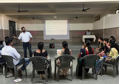 Awareness programs on substance abuse prevention program to teachers at St. Anselm’s School, Didwana. On 28-03-2025