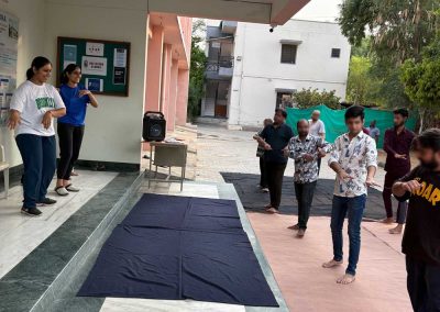 Yoga and Mindfulness Session at Nav Jeevan Kendra – June 2025