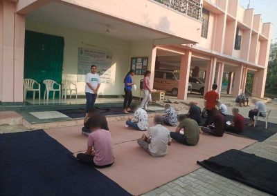 Yoga and Mindfulness Session at Nav Jeevan Kendra – June 2025