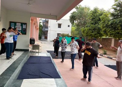 Yoga and Mindfulness Session at Nav Jeevan Kendra – June 2025
