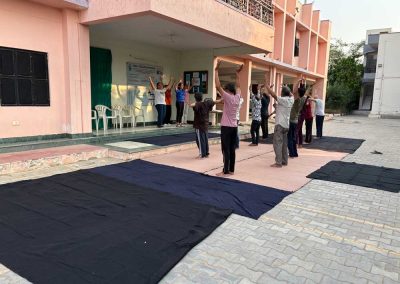 Yoga and Mindfulness Session at Nav Jeevan Kendra – June 2025