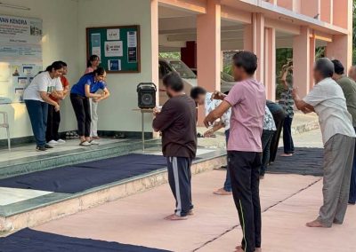 Yoga and Mindfulness Session at Nav Jeevan Kendra – June 2025
