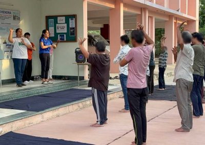 Yoga and Mindfulness Session at Nav Jeevan Kendra – June 2025