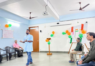 Independence Day celebration at Navjeevan Kendra