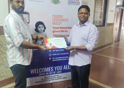 Blood Donation Camp for Thalassemia