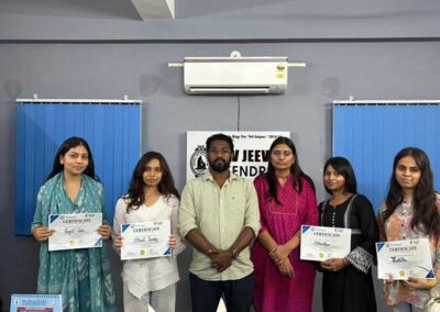 Nav Jeevan Kendra, in partnership with Joyful Counselling Centre, organized a World De-Addiction Day awareness program.