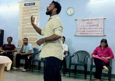 Nav Jeevan Kendra, in partnership with Joyful Counselling Centre, organized a World De-Addiction Day awareness program.