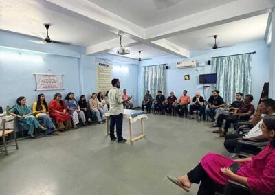 Nav Jeevan Kendra, in partnership with Joyful Counselling Centre, organized a World De-Addiction Day awareness program.