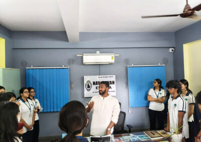 Jayshree Periwal Students Visit Nav Jeevan Kendra
