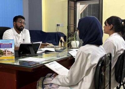 Patient case presentation by interns of joyful counselling centre