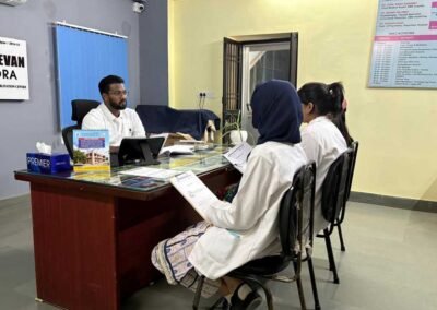 Patient case presentation by interns of joyful counselling centre