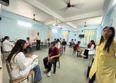 Weekly counselling sessions for patients
